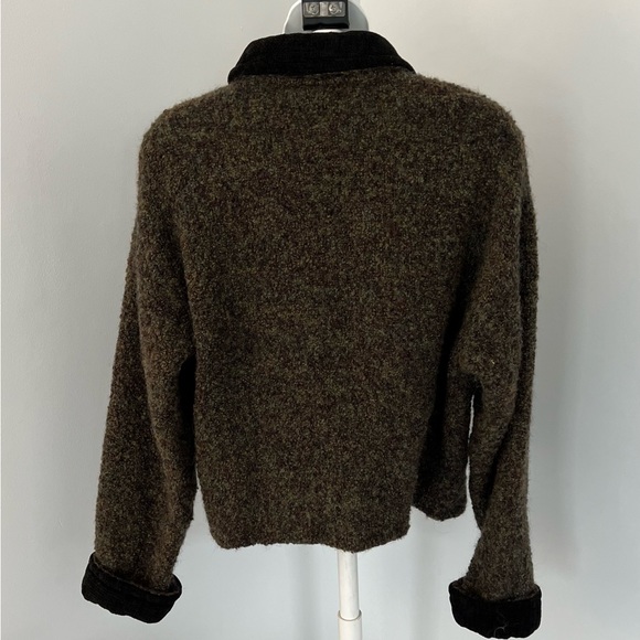 Weave of the Irish Handcrafted in Ireland Wool Buttondown Jacket - Picture 3 of 9